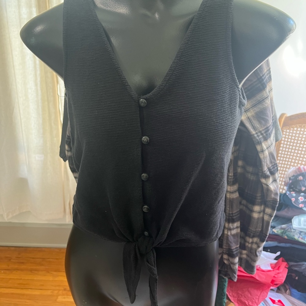 Madewell Texture & Thread Button Down Tank size XS